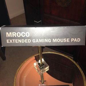 Extended gaming mouse pad